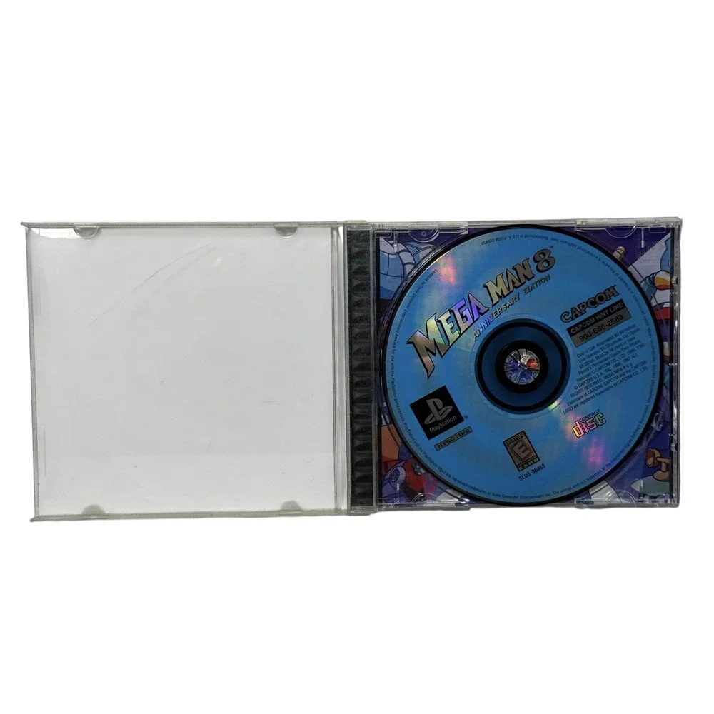 Mega Man 8: Anniversary Edition (PlayStation PS1) Disc Only Tested Works